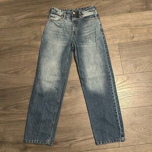 Straight leg jeans